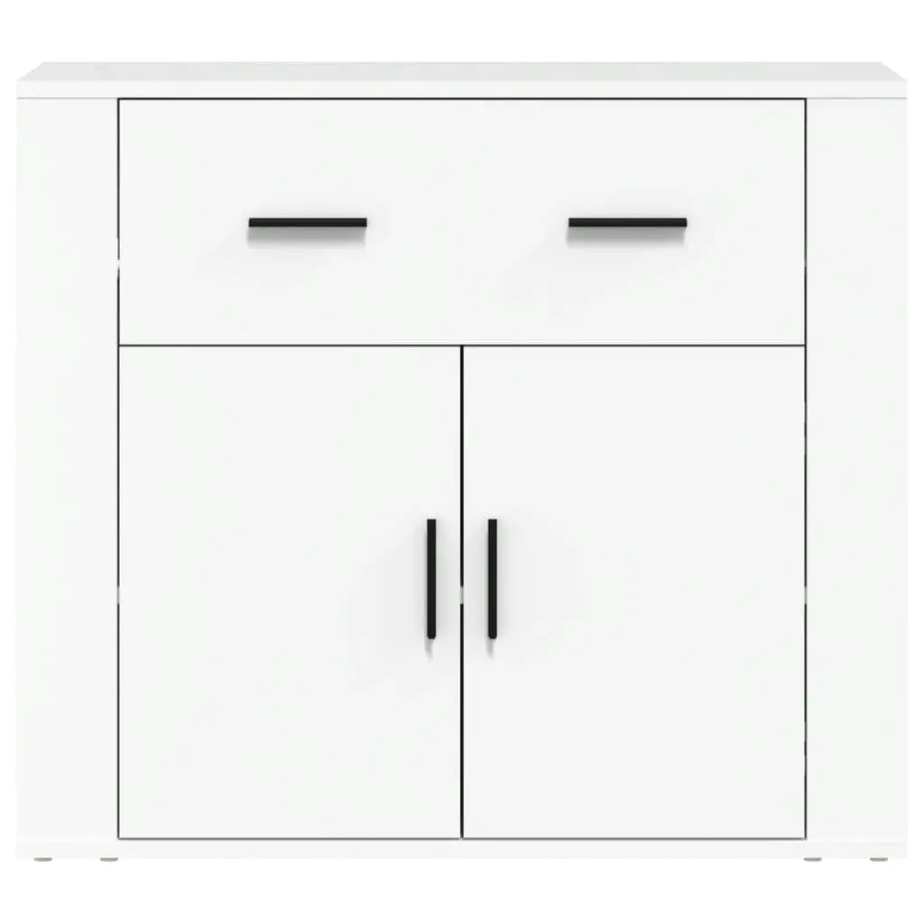 Sideboard White 80x33x70 cm Engineered Wood 816568