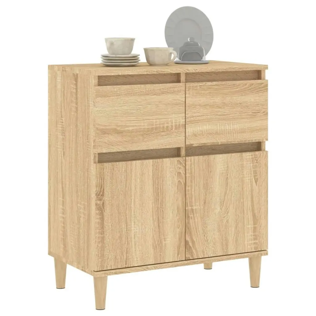 Sideboard Sonoma Oak 60x35x70 cm Engineered Wood 819679