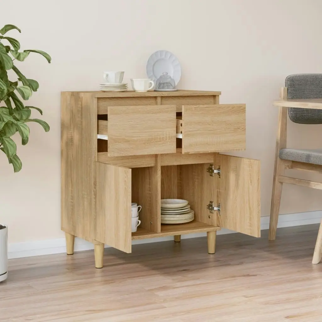 Sideboard Sonoma Oak 60x35x70 cm Engineered Wood 819679