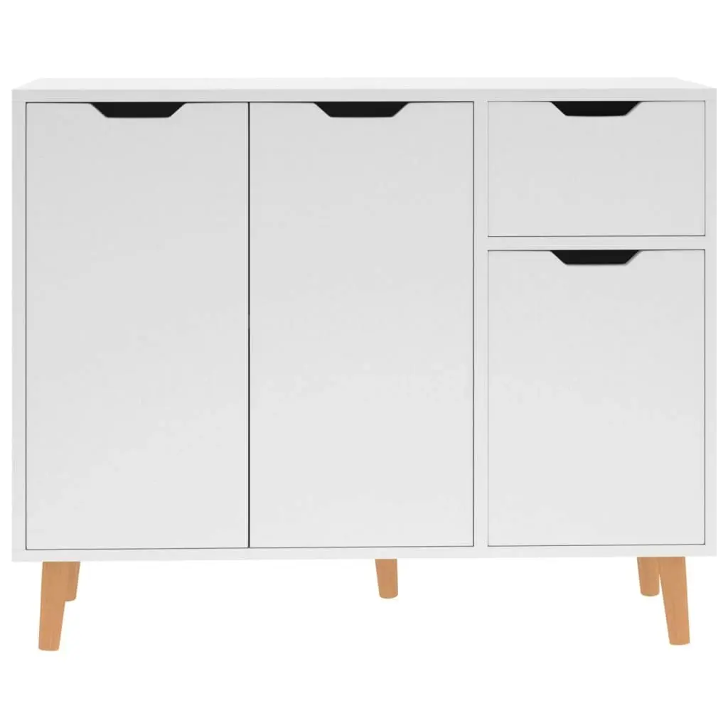 Sideboard White 90x30x72 cm Engineered Wood 326813