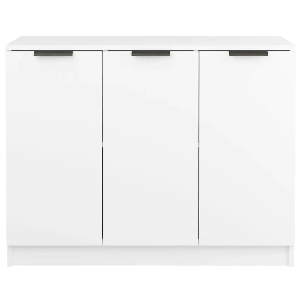 Sideboard White 90.5x30x70 cm Engineered Wood 811187