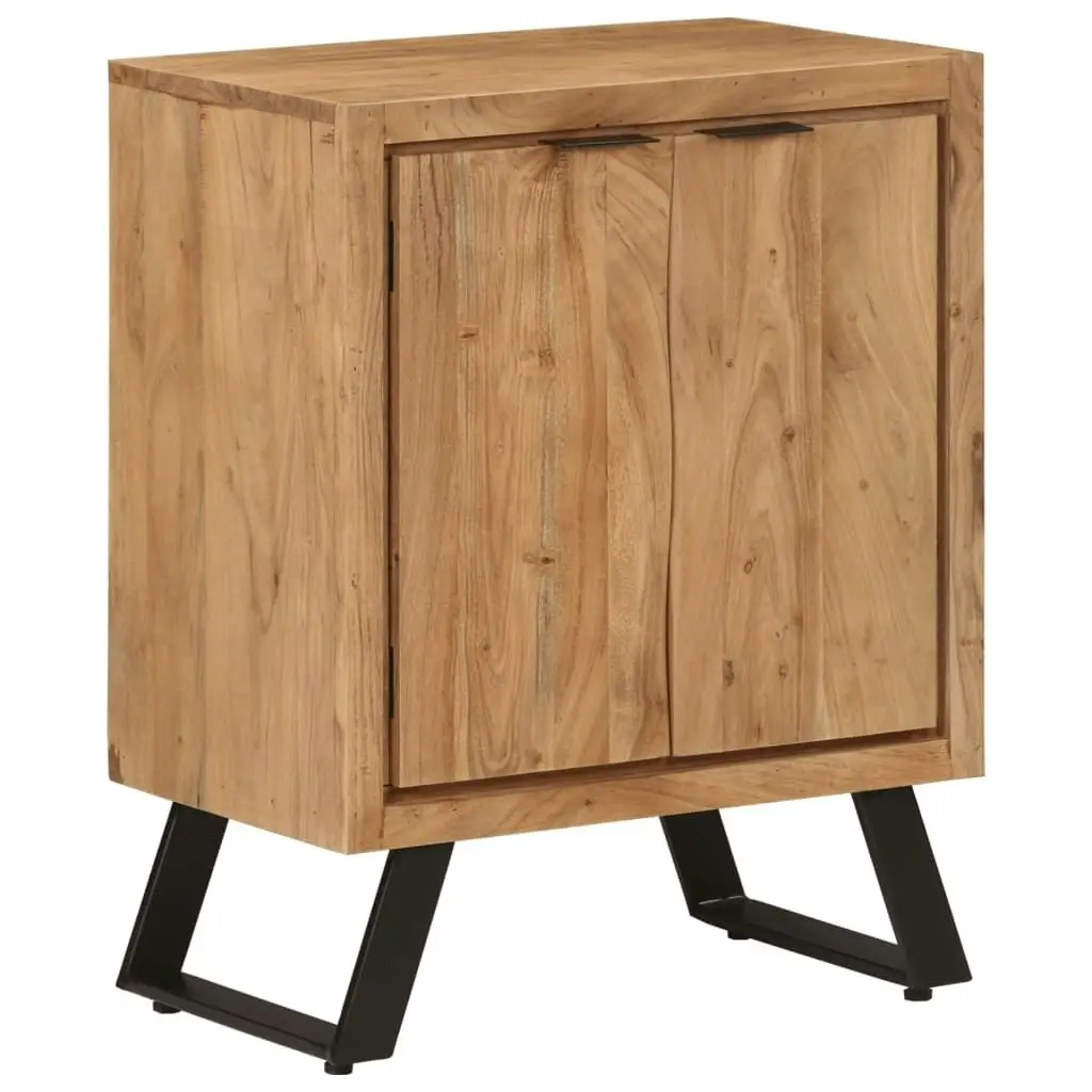 Sideboard with 2 Doors 55x36x72 cm Solid Wood Acacia 352061