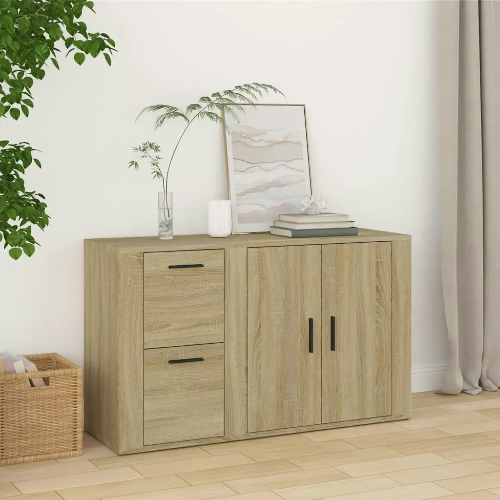 Sideboard Sonoma Oak 100x33x59.5 cm Engineered Wood 820999