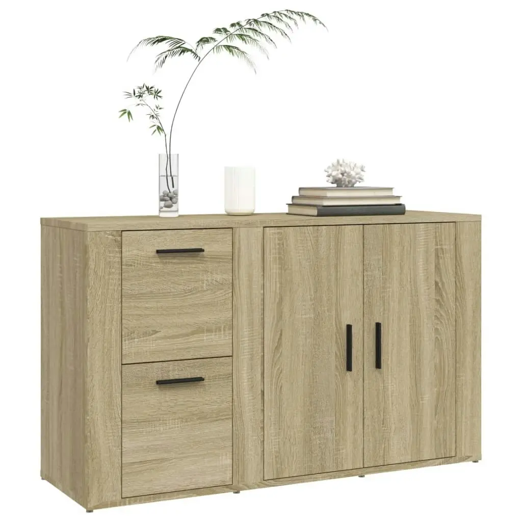 Sideboard Sonoma Oak 100x33x59.5 cm Engineered Wood 820999