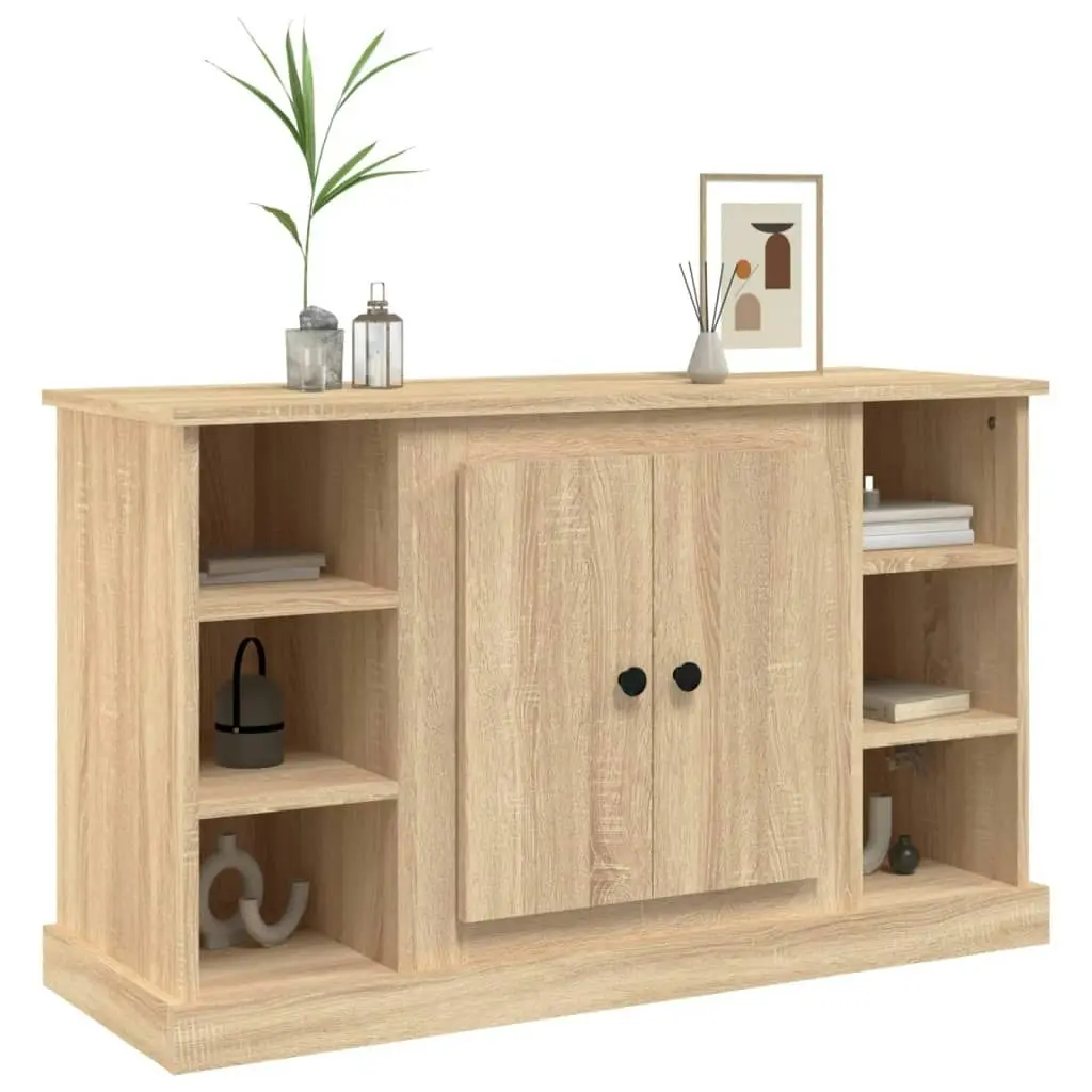 Sideboard Sonoma Oak 100x35.5x60 cm Engineered Wood 816443