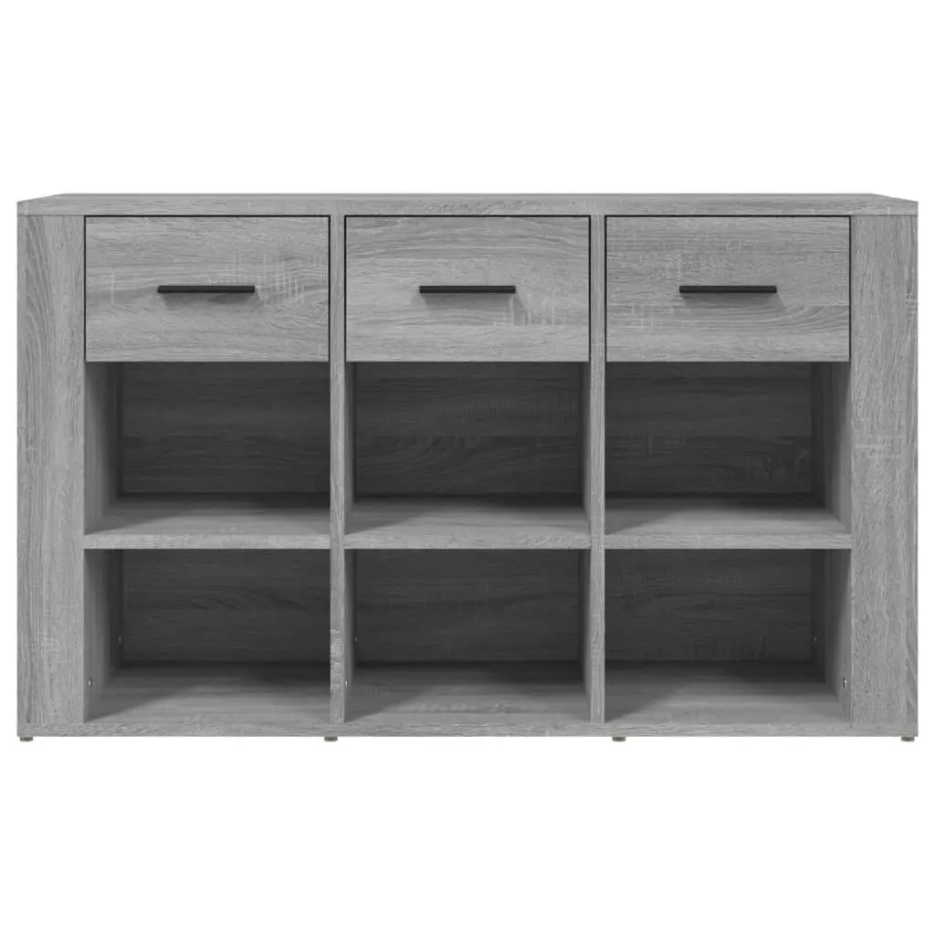 Sideboard Grey Sonoma 100x30x59.5 cm Engineered Wood 821010