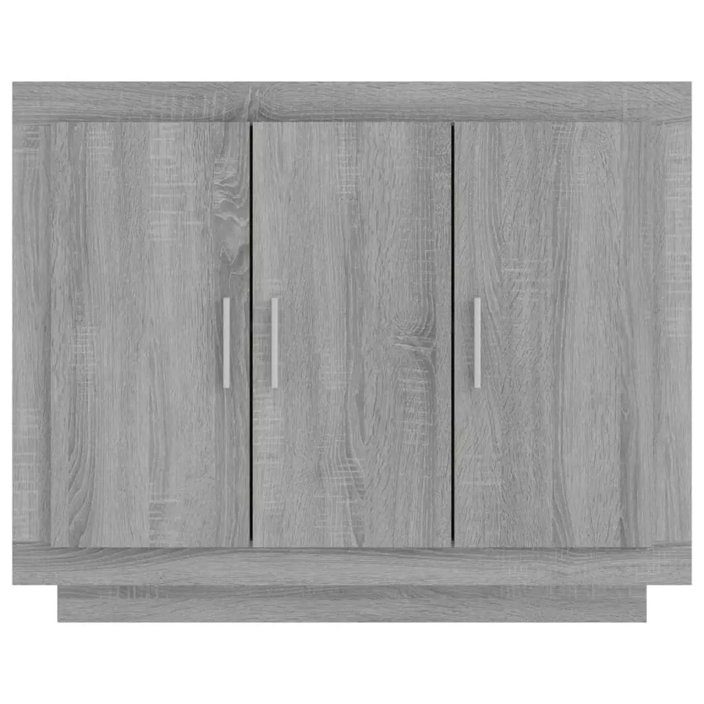 Sideboard Grey Sonoma 92x35x75 cm Engineered Wood 817241