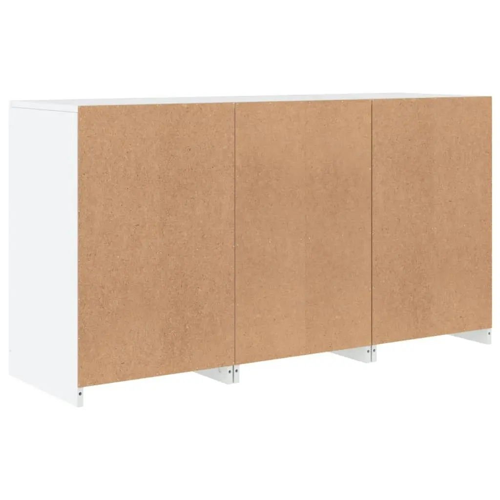 Sideboard with LED Lights White 123x37x67 cm 3209058