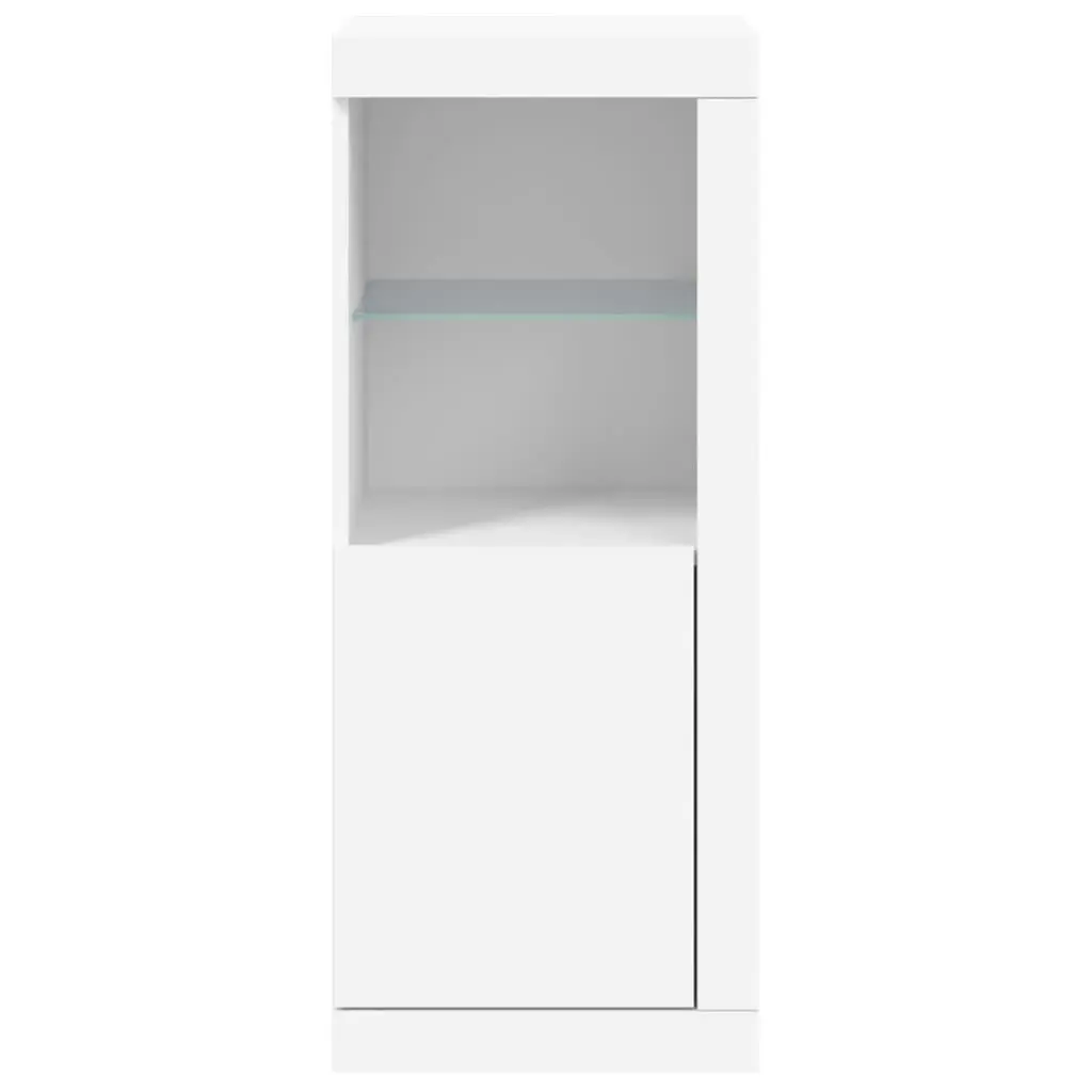 Sideboard with LED Lights White 41x37x100 cm 836644