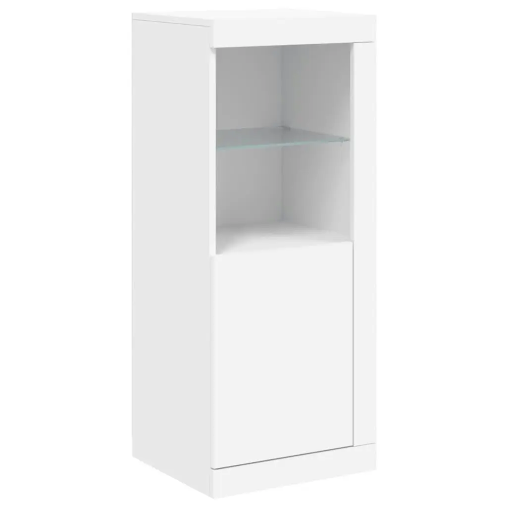 Sideboard with LED Lights White 41x37x100 cm 836644