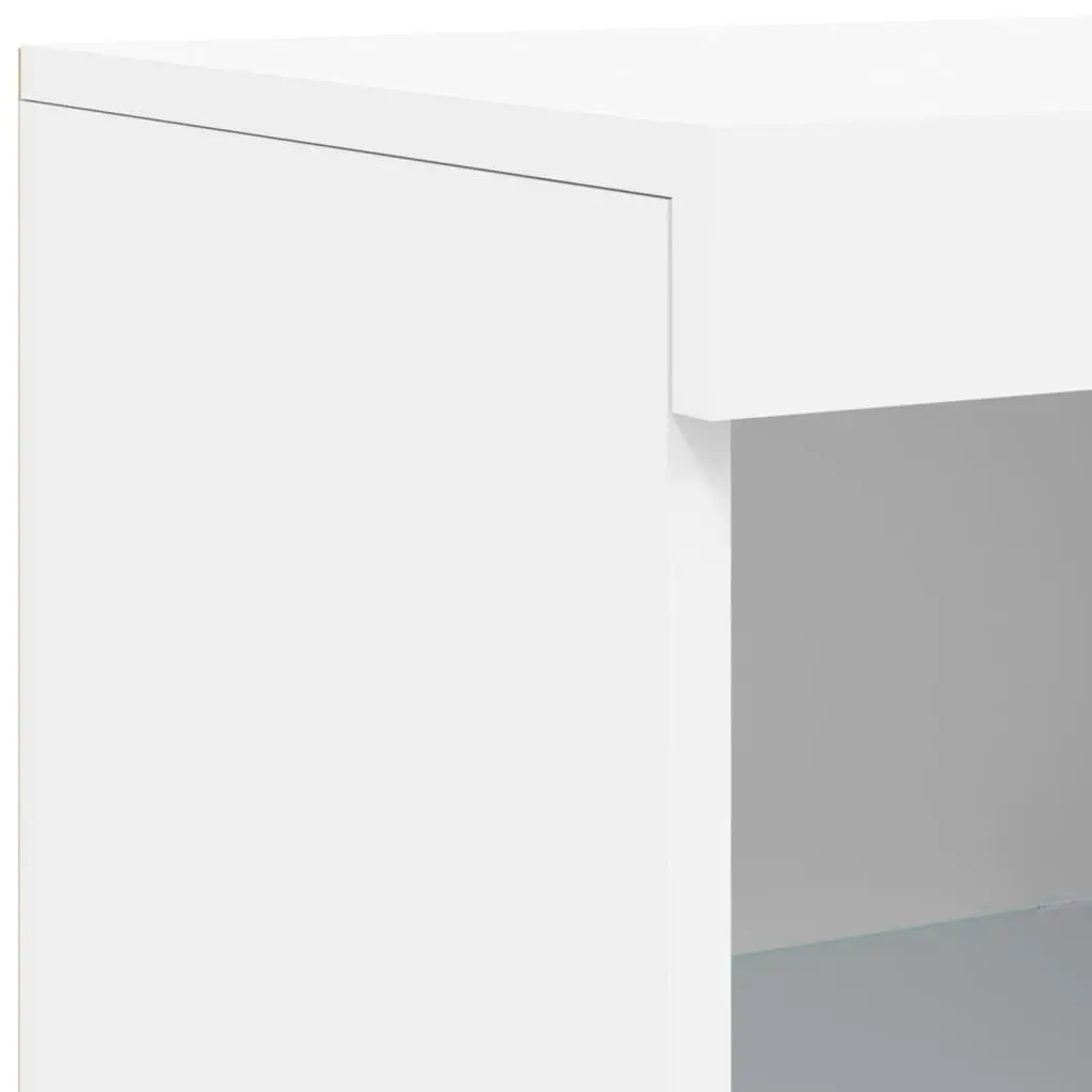 Sideboard with LED Lights White 41x37x100 cm 836644