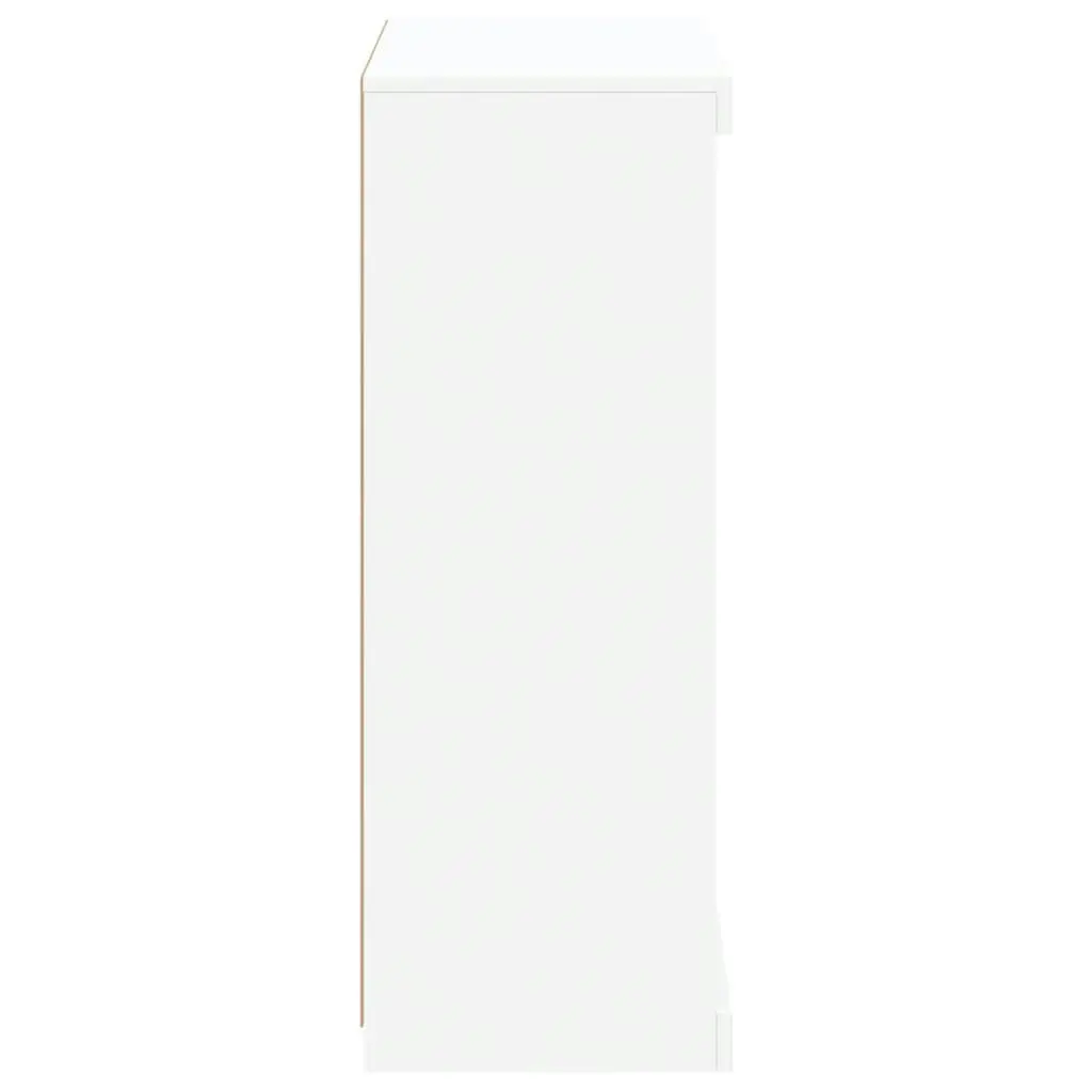 Sideboard with LED Lights White 60.5x37x100 cm 836707