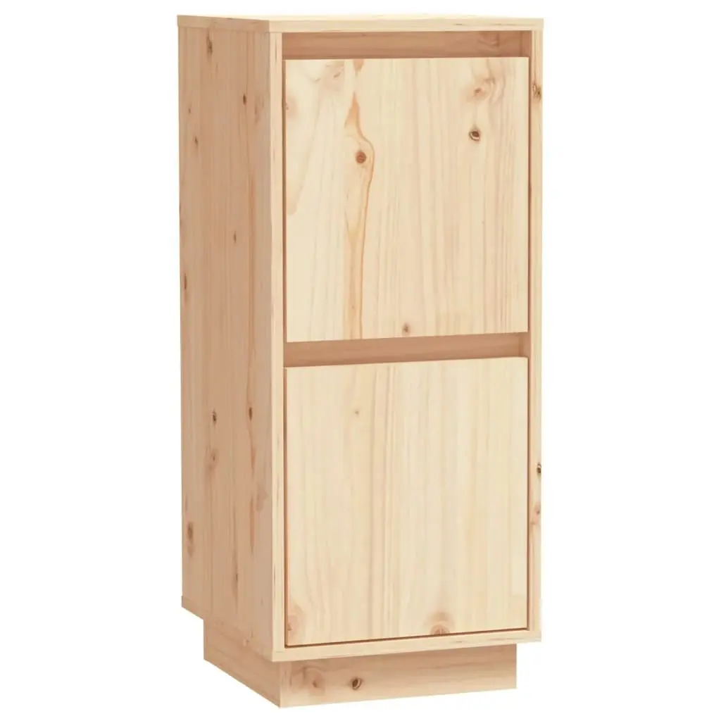 Sideboards 2 pcs 31.5x34x75 cm Solid Wood Pine 813381