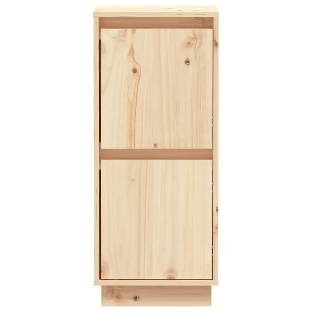 Sideboards 2 pcs 31.5x34x75 cm Solid Wood Pine 813381