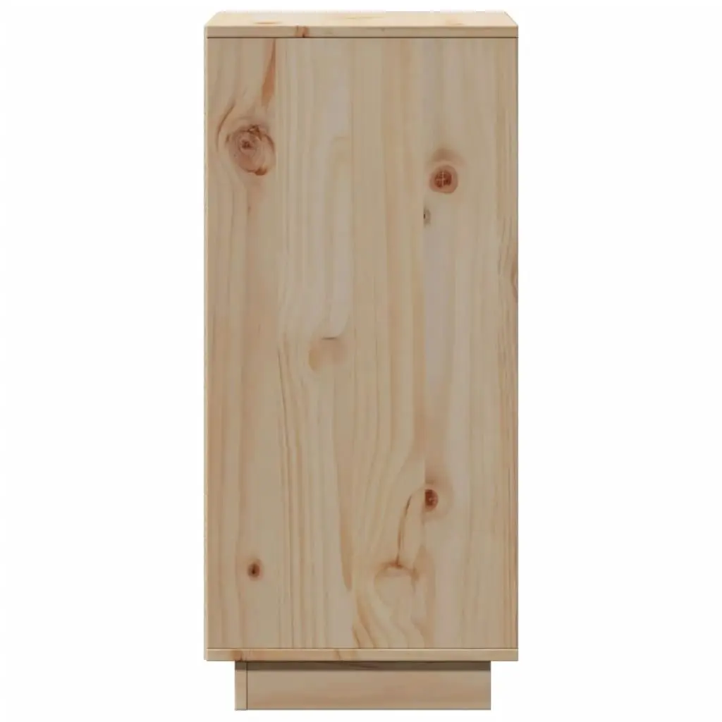 Sideboards 2 pcs 31.5x34x75 cm Solid Wood Pine 813351