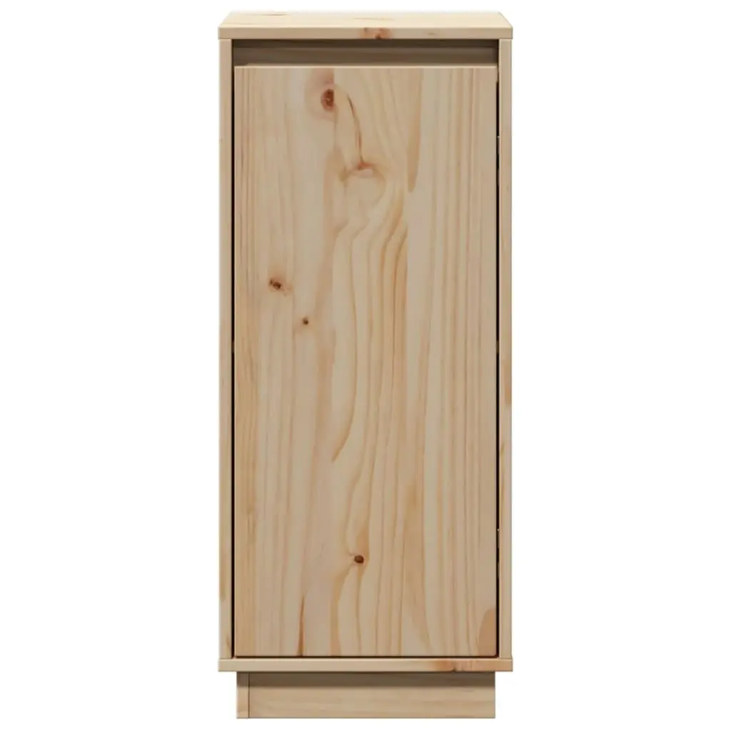 Sideboards 2 pcs 31.5x34x75 cm Solid Wood Pine 813351