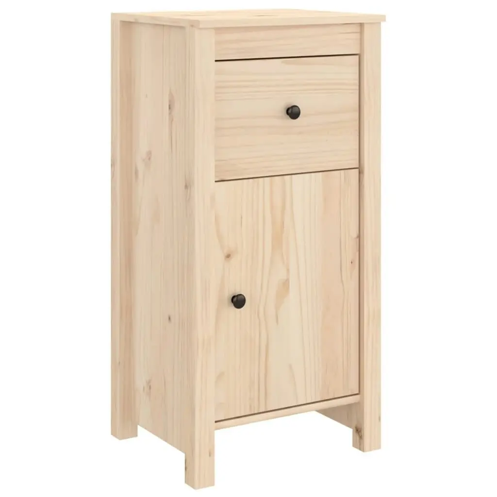 Sideboards 2 pcs 40x35x80 cm Solid Wood Pine 813755