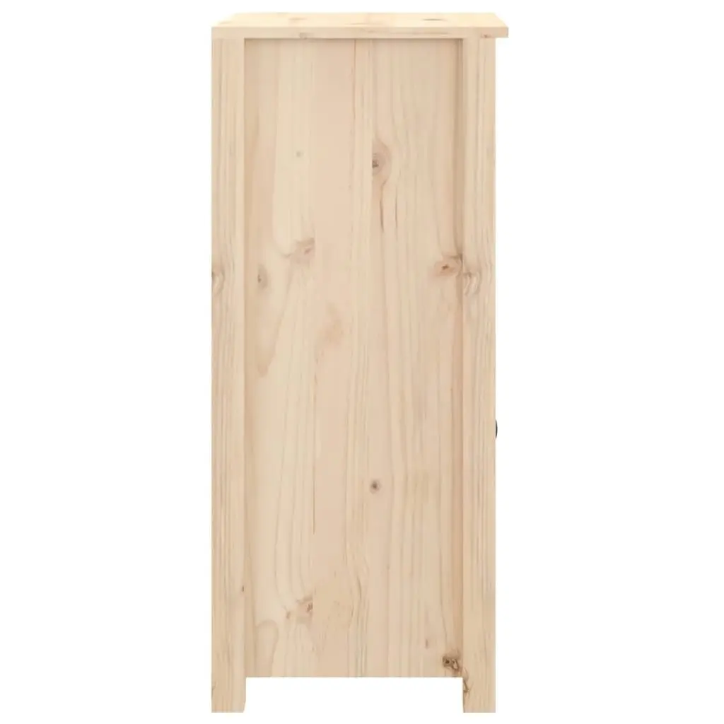 Sideboards 2 pcs 40x35x80 cm Solid Wood Pine 813755