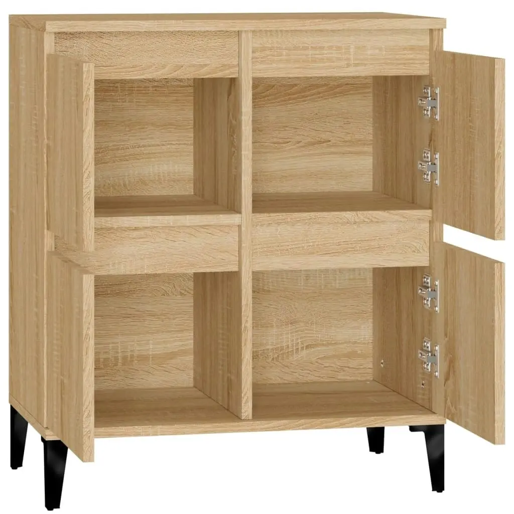 Sideboard Sonoma Oak 60x35x70 cm Engineered Wood 821167