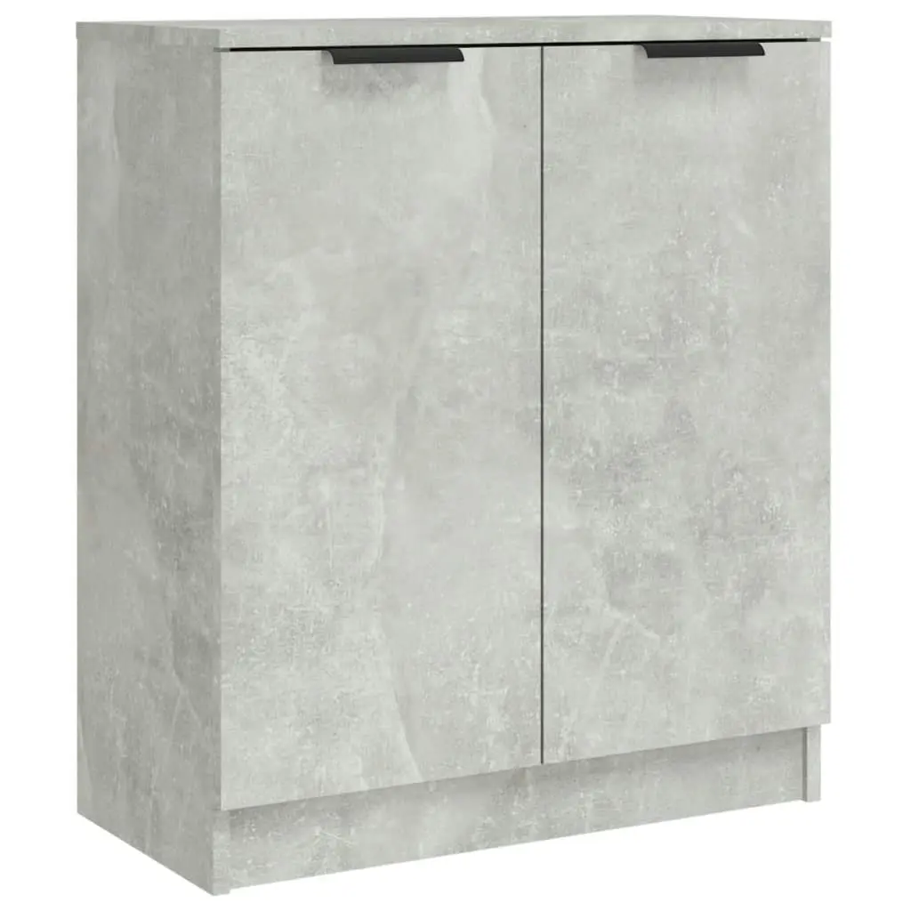 Sideboards 2 pcs Concrete Grey 60x30x70 cm Engineered Wood 3115775