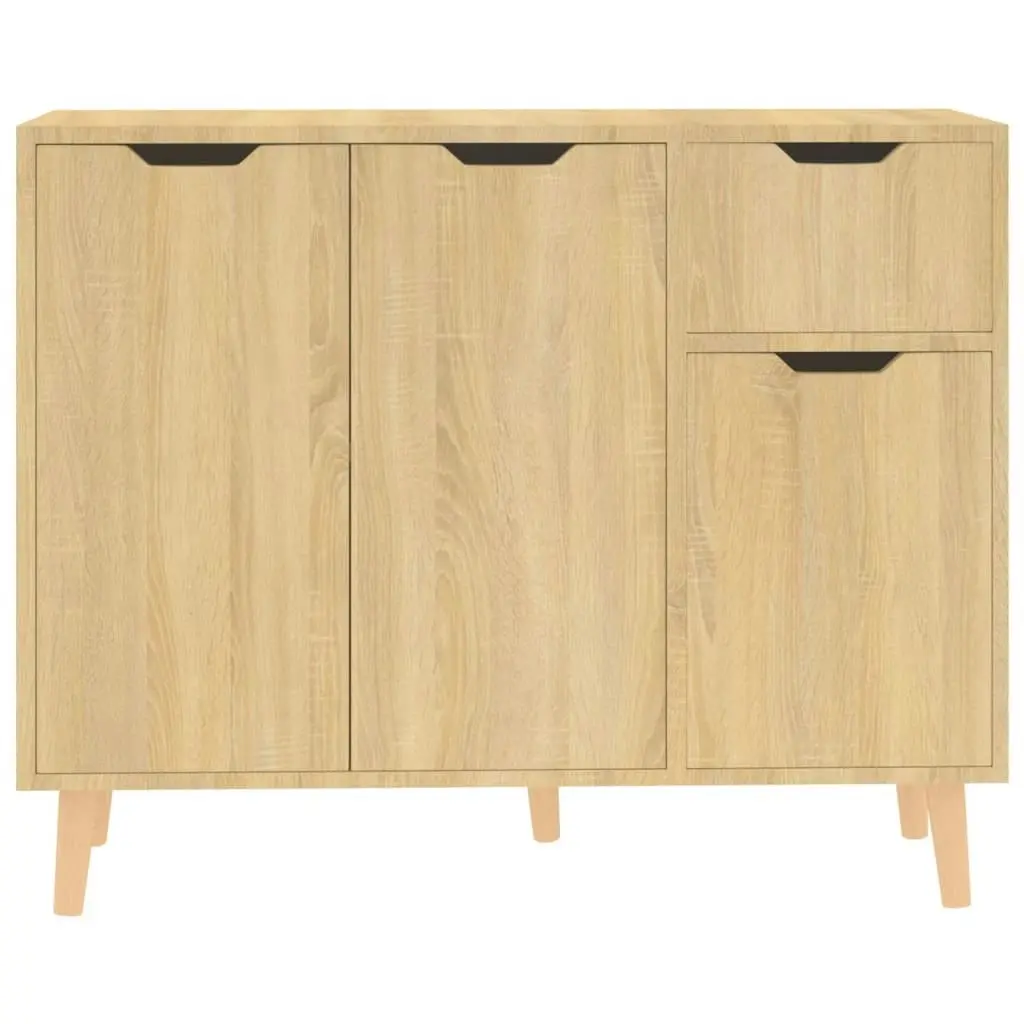 Sideboard Sonoma Oak 90x30x72 cm Engineered Wood 326816