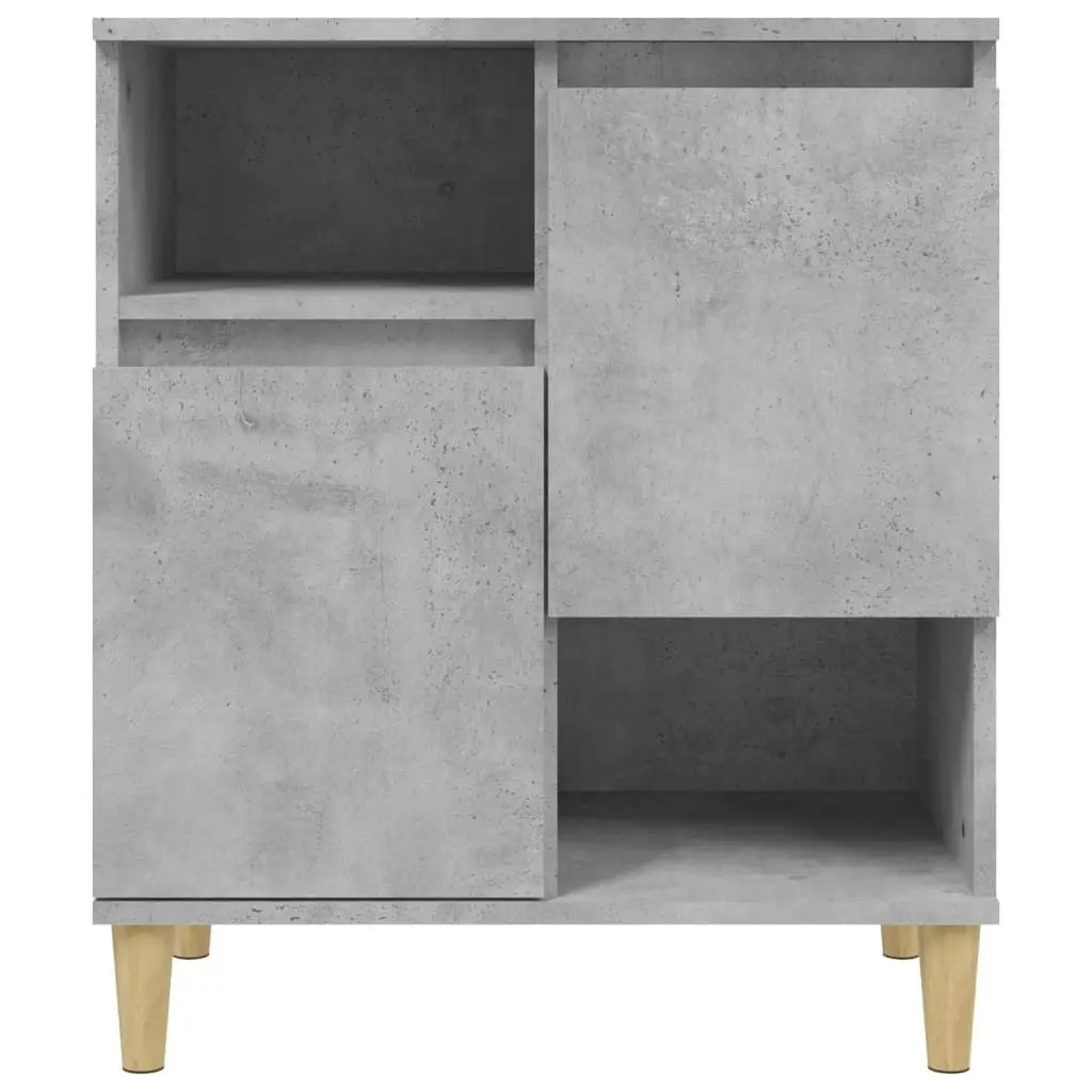 Sideboards 2 pcs Concrete Grey 60x35x70 cm Engineered Wood 3185723