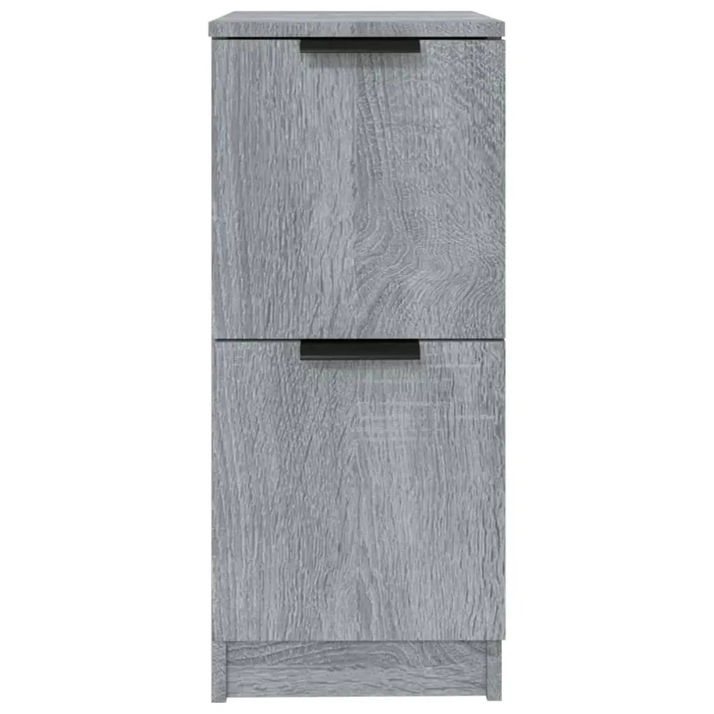 Sideboards 2 pcs Grey Sonoma 30x30x70 cm Engineered Wood 817021