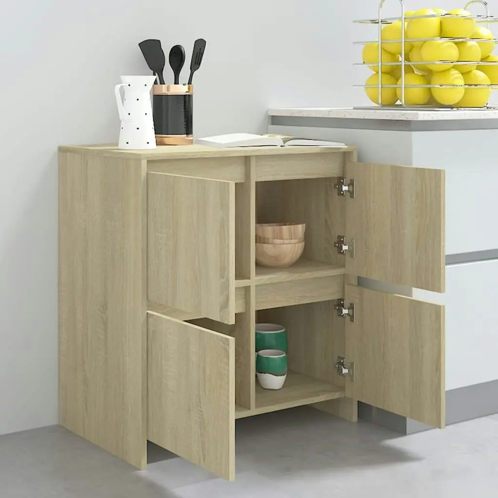 Sideboard Sonoma Oak 70x41x75 cm Engineered Wood 809767