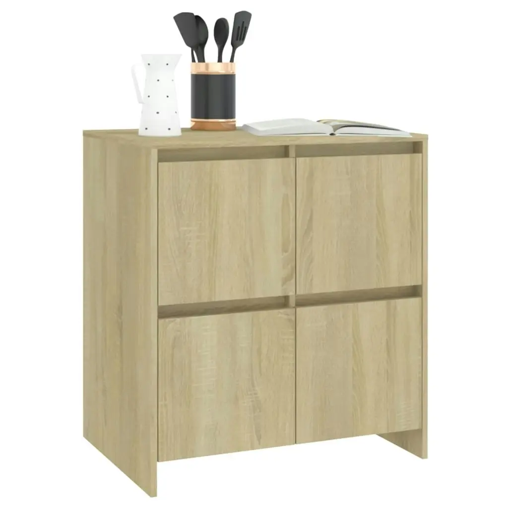 Sideboard Sonoma Oak 70x41x75 cm Engineered Wood 809767