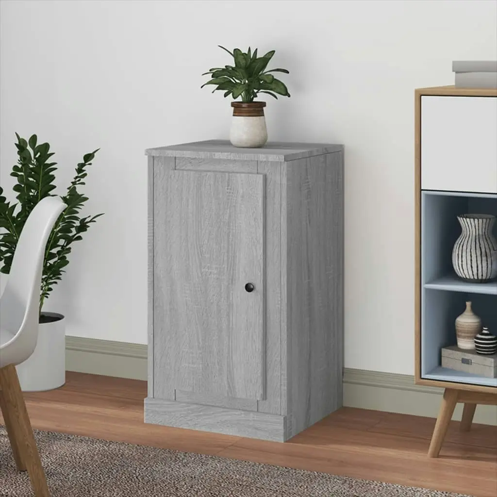 Sideboard Grey Sonoma 37.5x35.5x67.5 cm Engineered Wood 816212