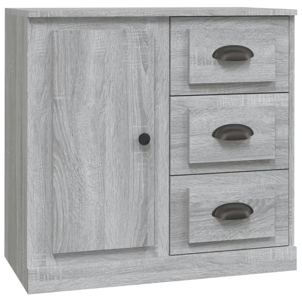 Sideboards 2 pcs Grey Sonoma Engineered Wood 3185229