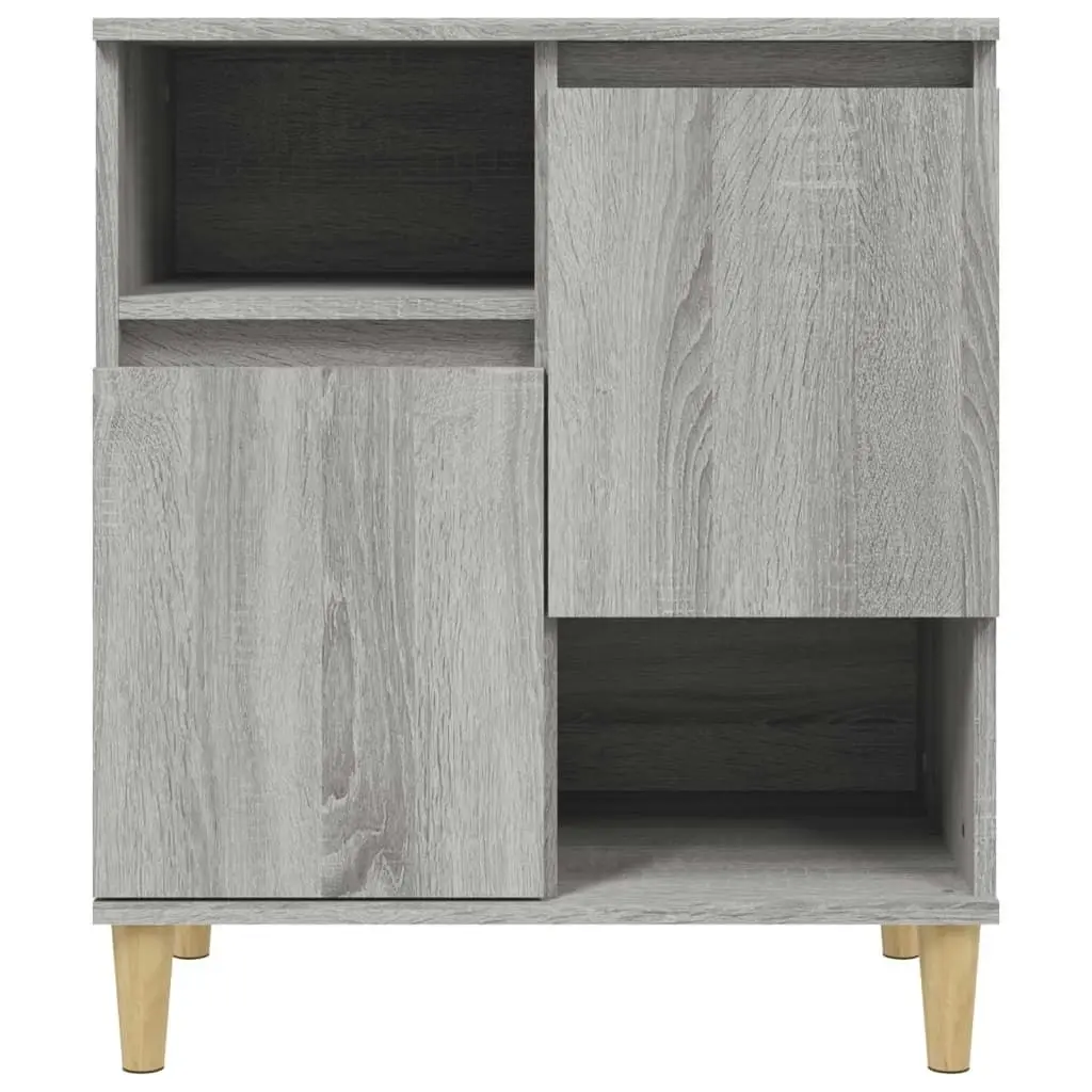 Sideboards 2 pcs Grey Sonoma 60x35x70 cm Engineered Wood 3185725