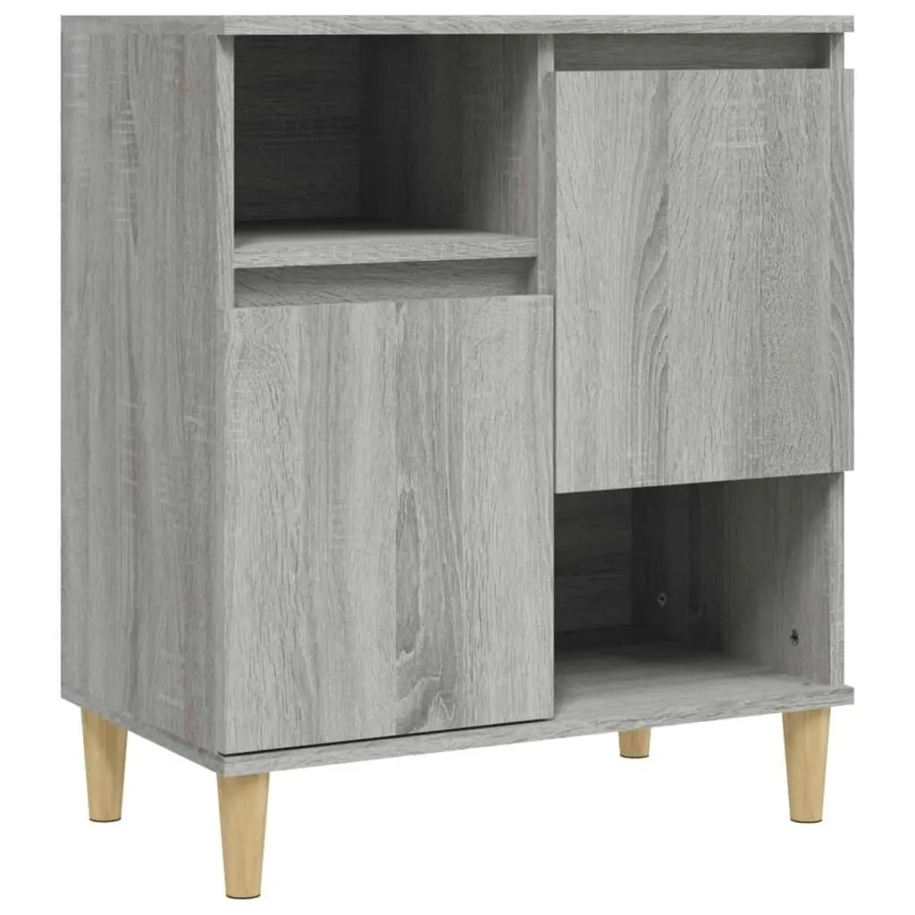 Sideboards 2 pcs Grey Sonoma 60x35x70 cm Engineered Wood 3185725