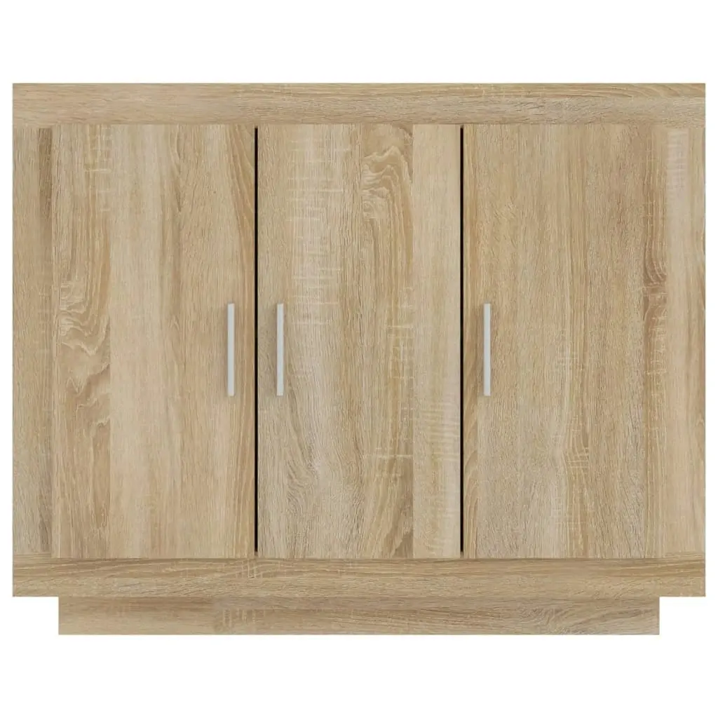 Sideboard Sonoma Oak 92x35x75 cm Engineered Wood 811838