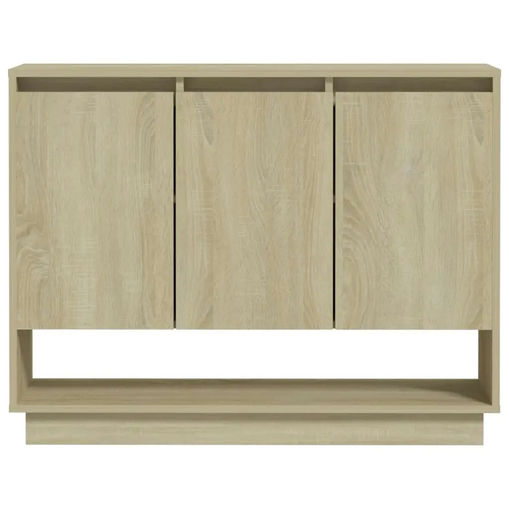 Sideboard Sonoma Oak 97x31x75 cm Engineered Wood 809533