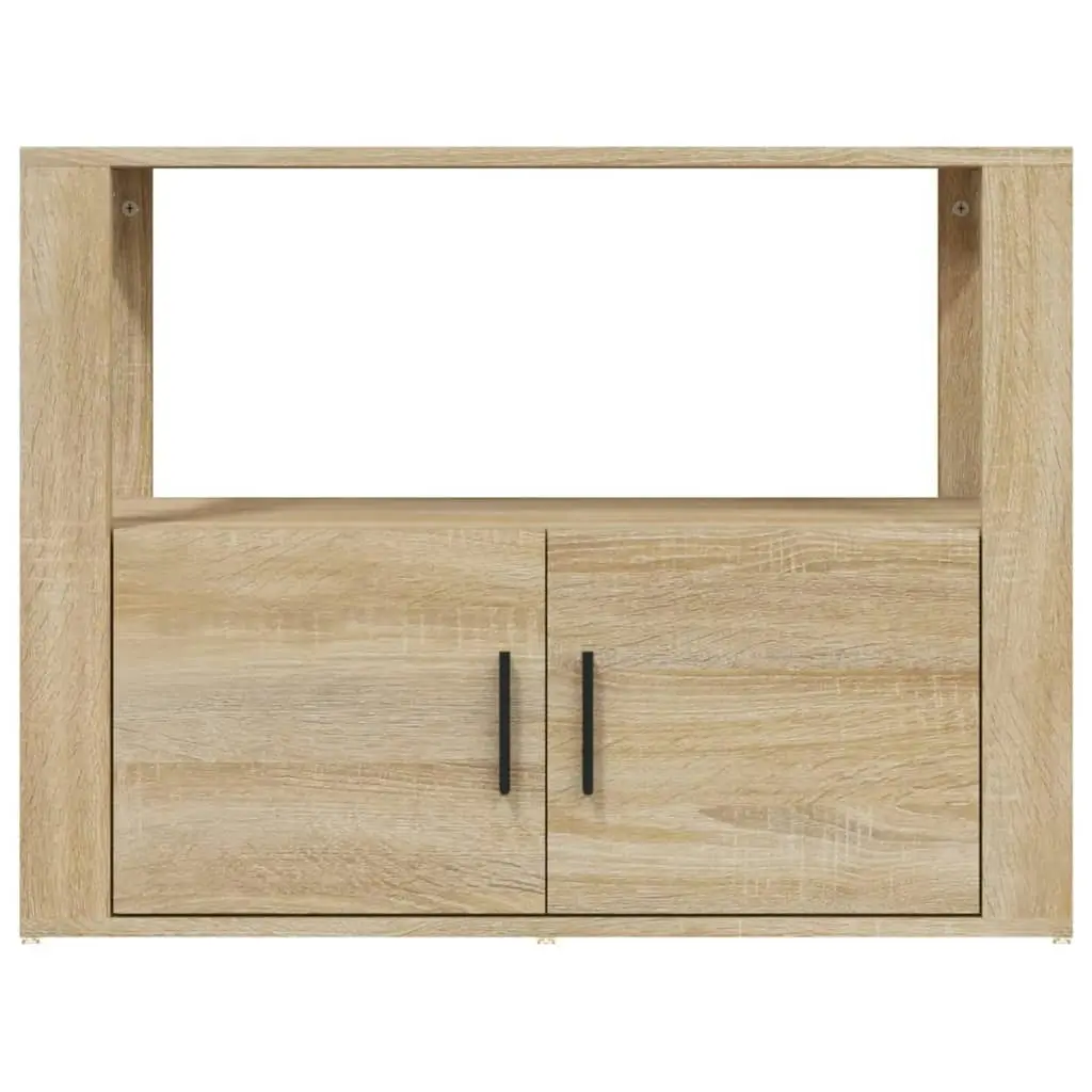 Sideboard Sonoma Oak 80x30x60 cm Engineered Wood 819455