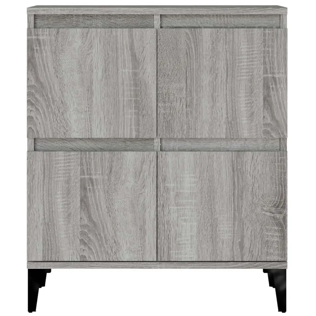 Sideboards 3 pcs Grey Sonoma 60x35x70 cm Engineered Wood 3185781