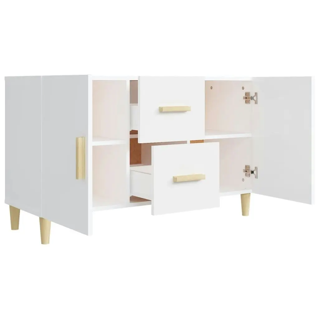 Sideboard White 100x36x60 cm Engineered Wood 812510