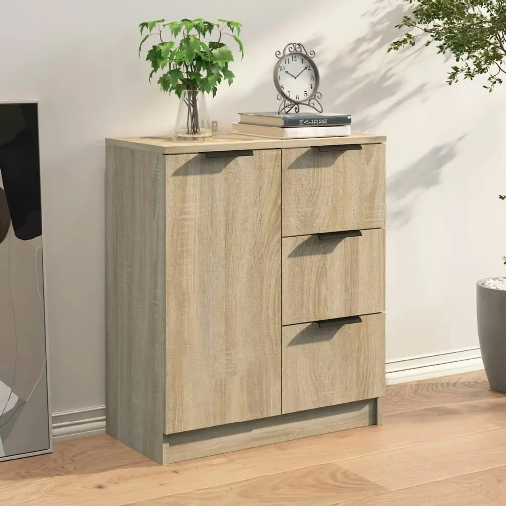 Sideboard Sonoma Oak 60x30x70 cm Engineered Wood 811082