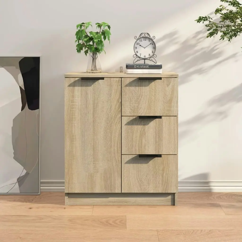 Sideboard Sonoma Oak 60x30x70 cm Engineered Wood 811082