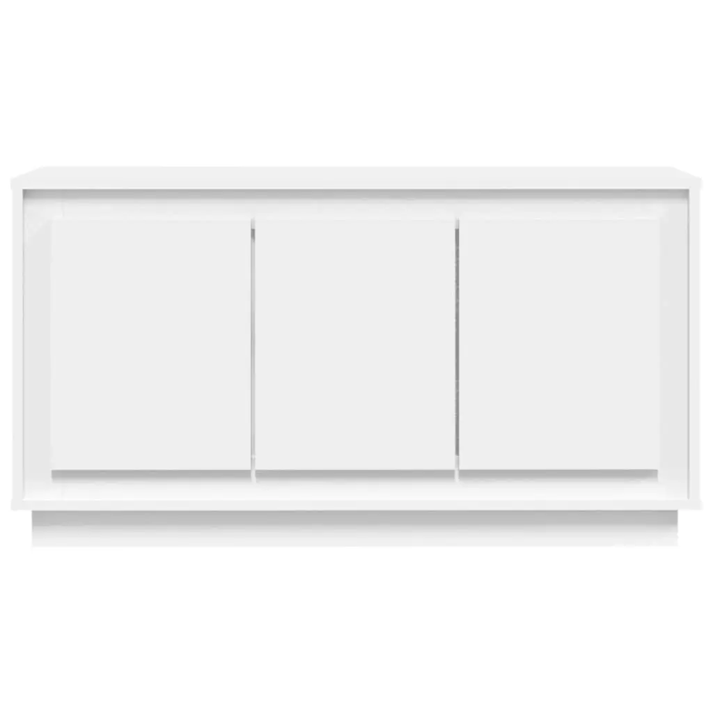 Sideboard White 102x35x55 cm Engineered Wood 831885