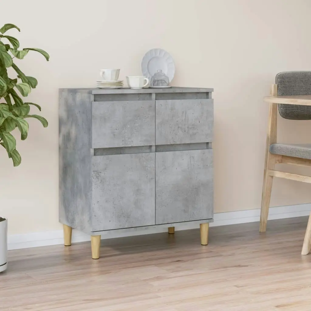 Sideboard Concrete Grey 60x35x70 cm Engineered Wood 819680