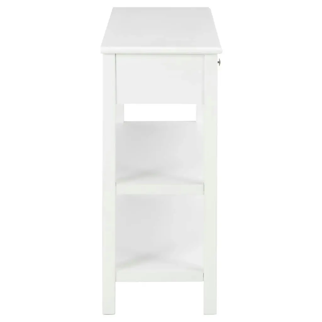 Sideboard White 110x35x80 cm MDF 280028