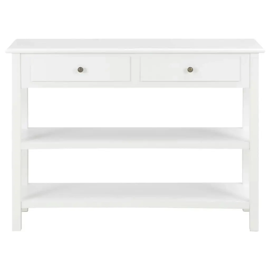 Sideboard White 110x35x80 cm MDF 280028