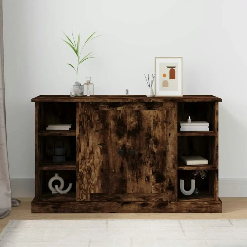 Sideboard Smoked Oak 100x35.5x60 cm Engineered Wood 816445