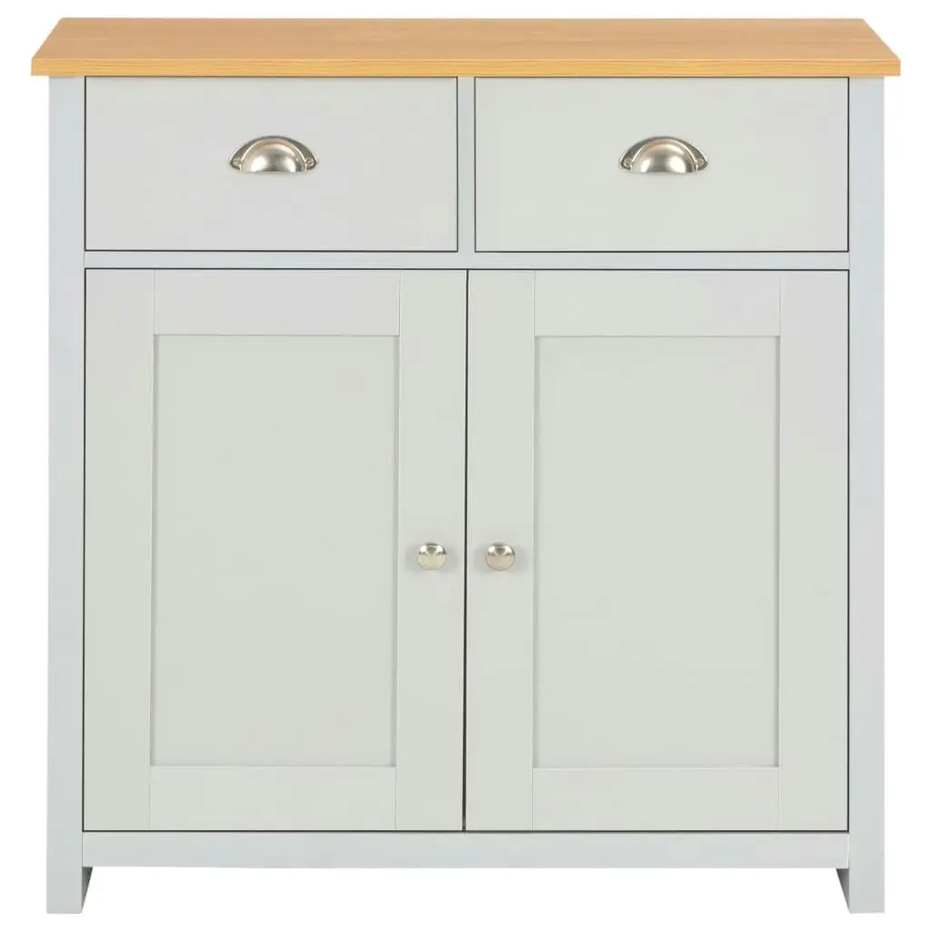 Sideboard Grey 79x35x81 cm 283742