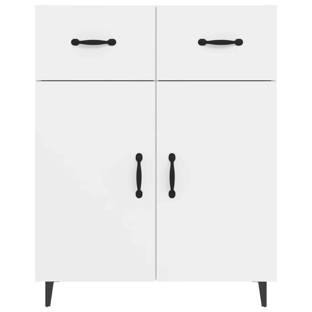 Sideboard White 69.5x34x90 cm Engineered Wood 812195