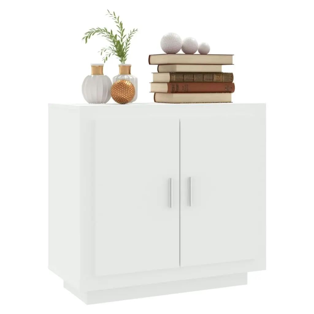 Sideboard White 80x40x75 cm Engineered Wood 811817