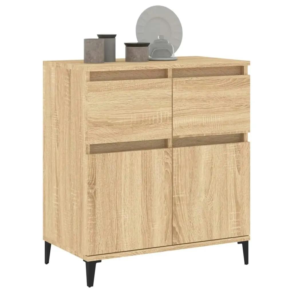 Sideboard Sonoma Oak 60x35x70 cm Engineered Wood 819687