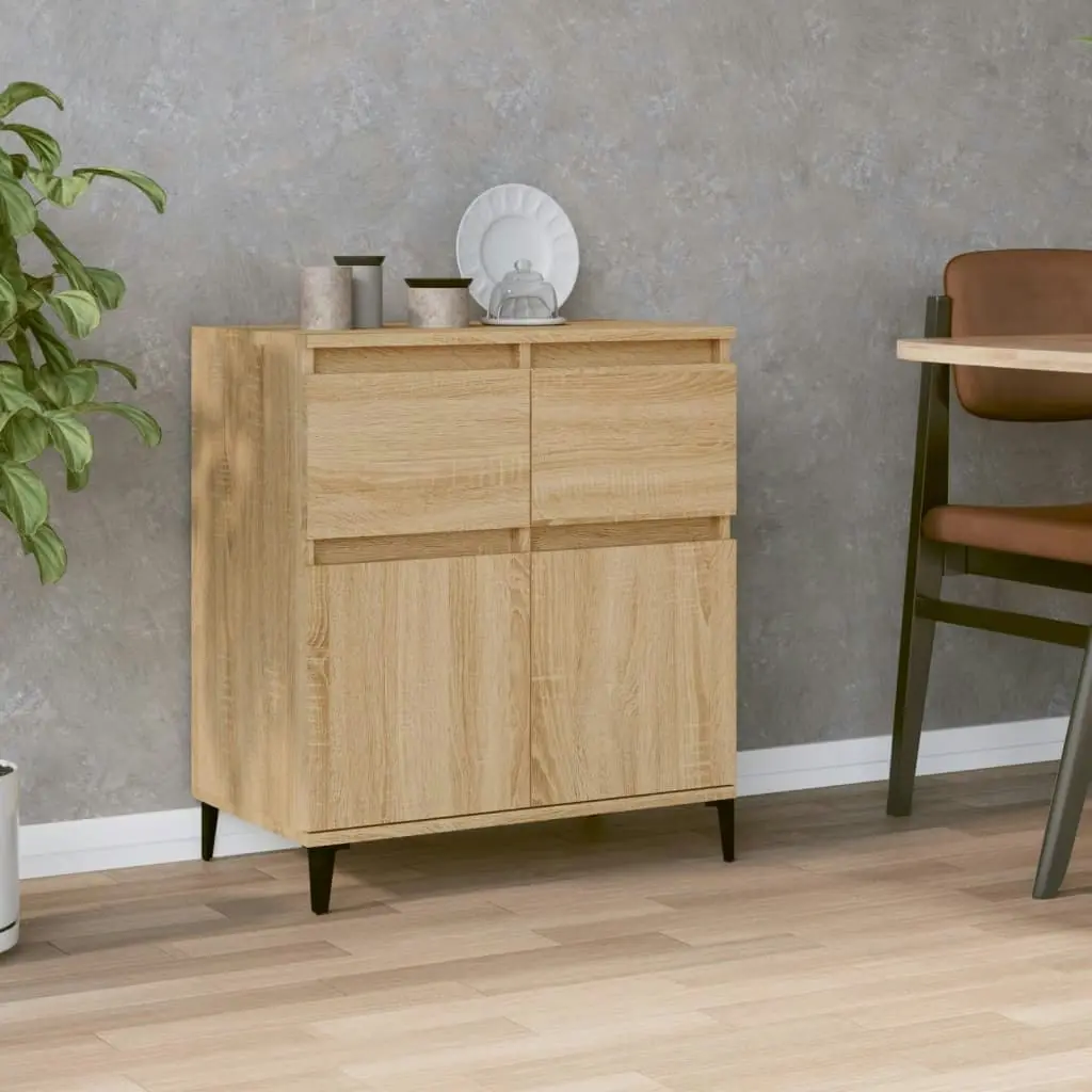 Sideboard Sonoma Oak 60x35x70 cm Engineered Wood 819687